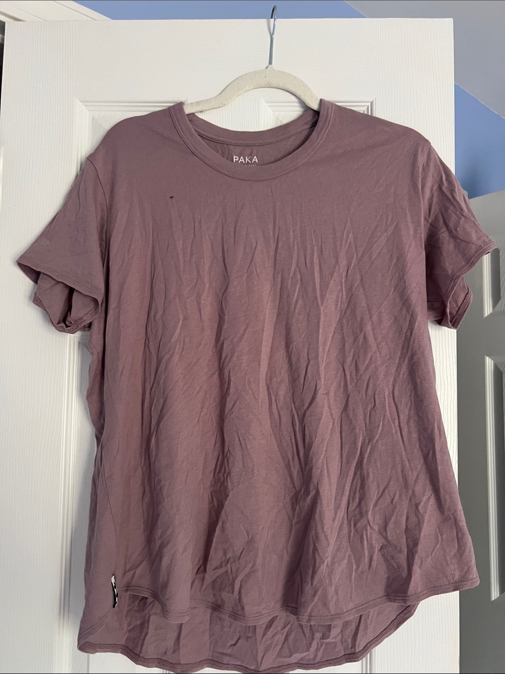 PAKA Women's Short Sleeve Tee in Dusty Mauve
